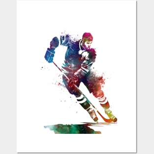 hockey player #hockey #sport Posters and Art